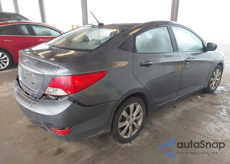 2012 Hyundai Accent Gls z USA, uszkodzony, nr VIN KMHCU4AE7CU185871